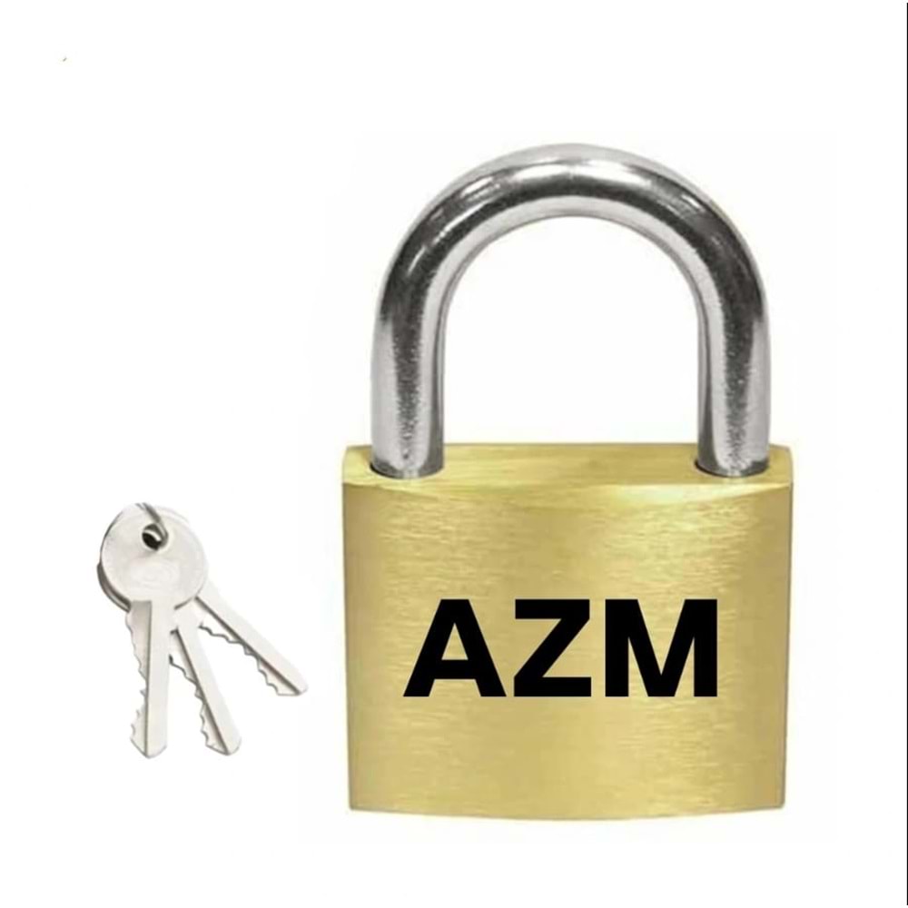 AZM 38 MM SARI ASMA KİLİT