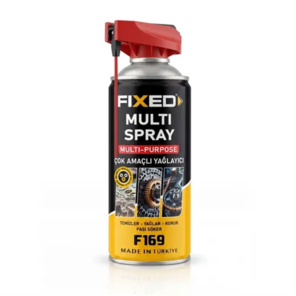 F169 FIXED PAS SÖKÜCÜ VE YAĞLAYICI MULTI SPREY 400 ML (COBRA)