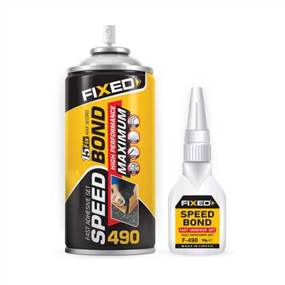 F490 FIXED PROFESYONEL HIZLI YAPIŞTIRICI 400+90