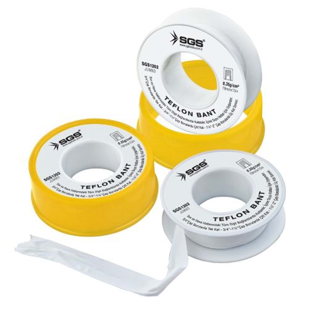 SGS1202 TEFLON BANT JUMBO 19MM*30M*0,35 GR