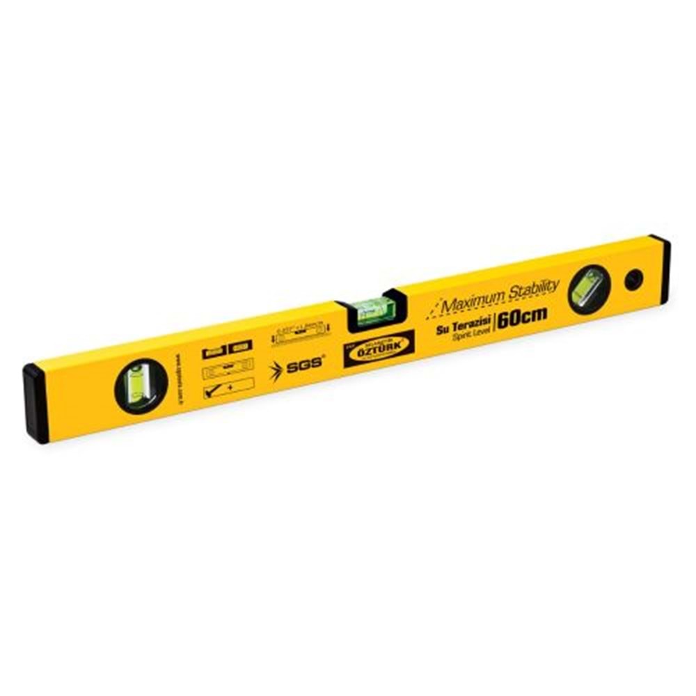 SGS1712 ALÜMİNYUM SU TERAZİSİ 60 CM