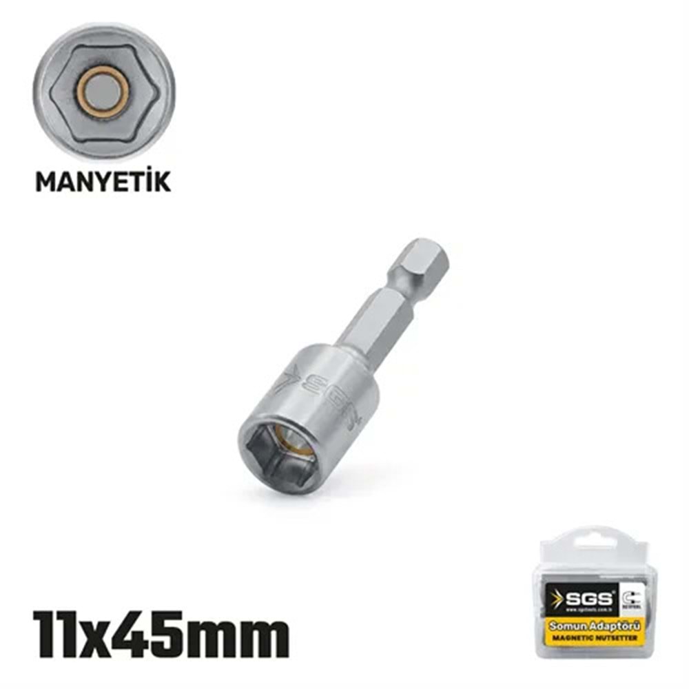 SGS2478 MANYETİK SOMUN ADAPTÖRÜ 11MM*45MM