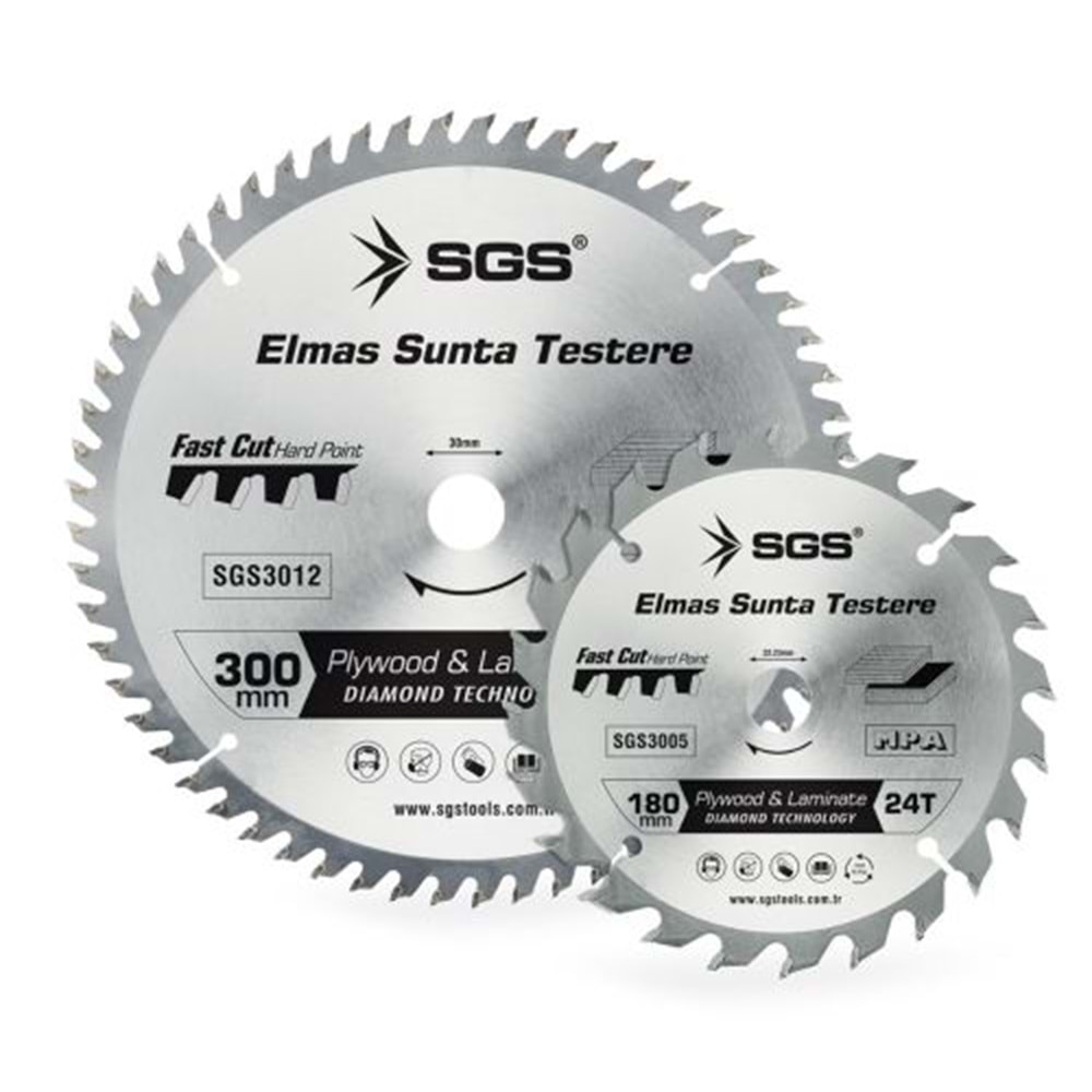 SGS3010 ELMAS SUNTA TESTERE / 210MM / 40T / 30MM