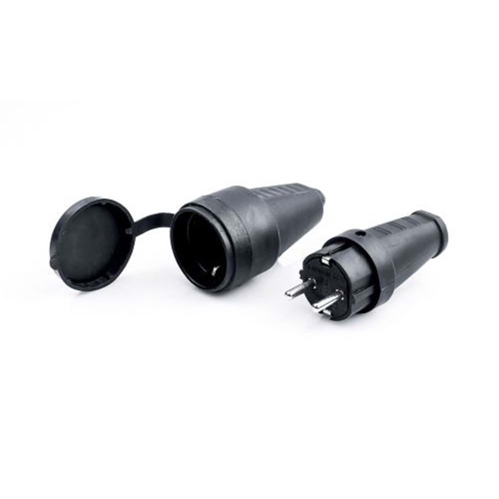SGS3502 ERKEK KAUÇUK FİŞ / MONOFAZE ( 1 x 16A )