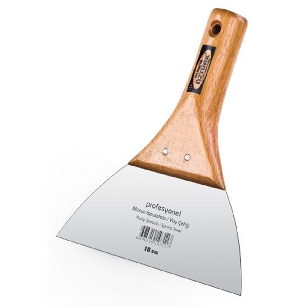 SGS376 MACUN ISPATULASI 18 CM (AĞAÇ SAP)