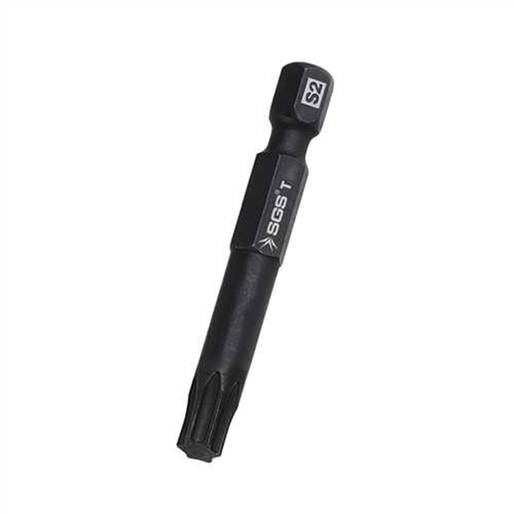 SGS3839 TORX UÇLU BİTS S2 T15 50 MM BLACK-PRO SERİES