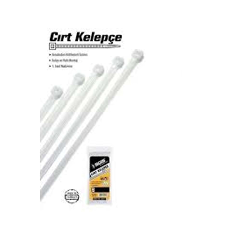 SGS4508 CIRT KELEPÇE 3,6 X 250 MM BEYAZ