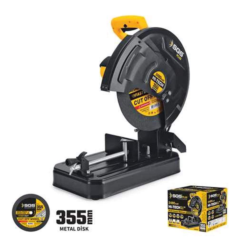 SGS5275 METAL PROFİL KESME MAKİNESİ 355 MM 2480 WATT