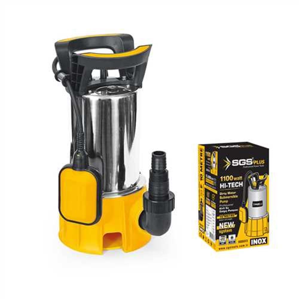 SGS5373 KİRLİ SU DALGIÇ POMPASI 1100 WATT (INOX)