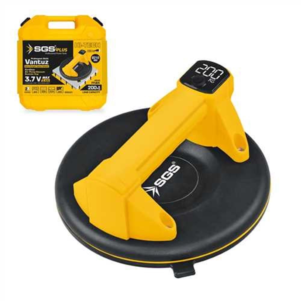 SGS5421 AKÜLÜ VAKUMLU VANTUZ 3.7 V 2.4 AH (200 KG)