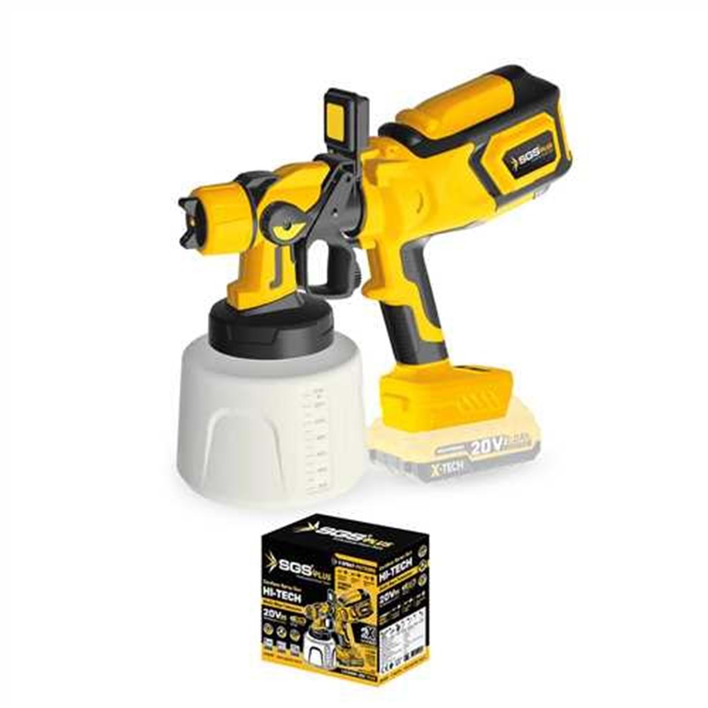 SGS5460 AKÜLÜ BOYA TABANCASI 20V