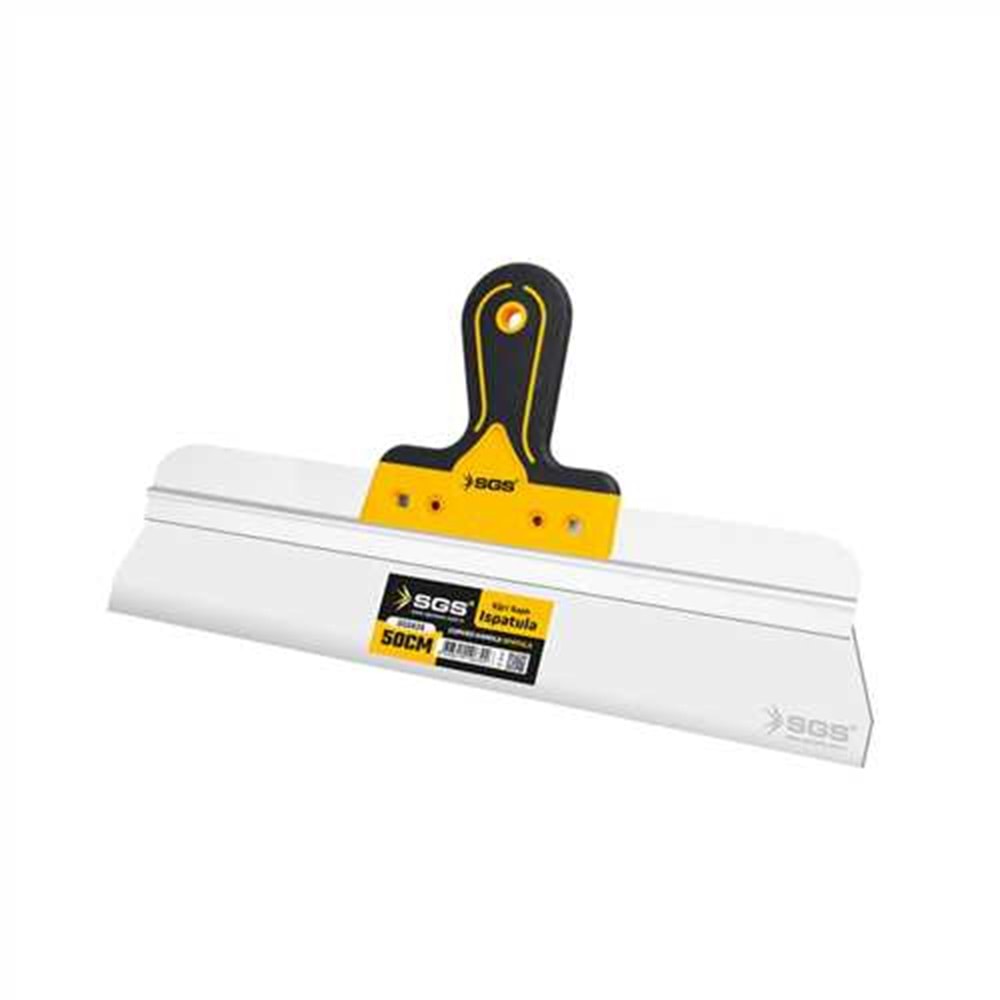 SGS639 EĞRİ SAPLI ISPATULA 50 CM (PASLANMAZ ÇELİK)