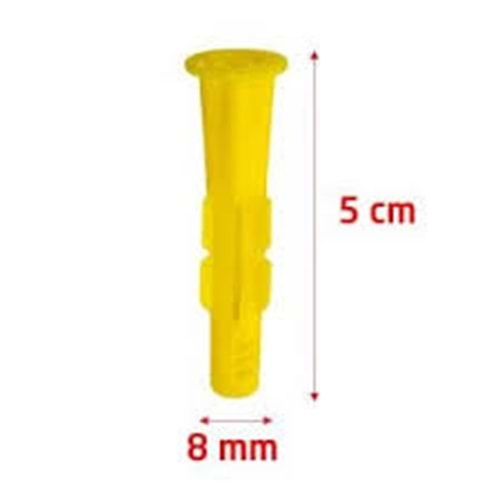 MASTER ROKET PERFORMANS DÜBELİ 8 MM (500 ADET)