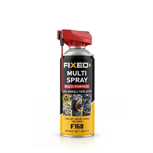 F168 FIXED PAS SÖKÜCÜ VE YAĞLAYICI MULTI SPREY 200 ML (COBRA)