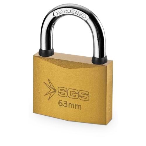 SGS1344 ASMA KİLİT 50 MM SARI BOYALI