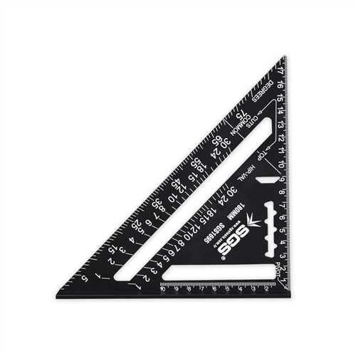 SGS1695 ALÜMİNYUM ÜÇGEN GÖNYE 180 MM