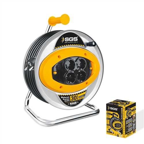 SGS2111 METAL MAKARALI UZATMA KABLOSU 3X2,5*30 MT