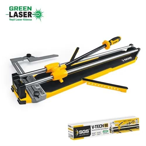 SGS212 SERAMİK - GRANİT KESME MAKİNASI V-TECH 90 YEŞİL LAZERLİ