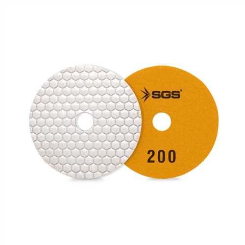SGS2342 ELMAS POLİSAJ PEDİ 100 MM 200 KUM