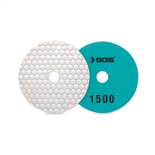 SGS2345 ELMAS POLİSAJ PEDİ 100 MM 1500 KUM KURU-DRY