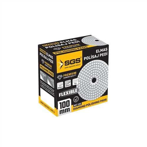 SGS2352 ELMAS POLİSAJ PEDİ 100 MM 200 KUM ISLAK-WET