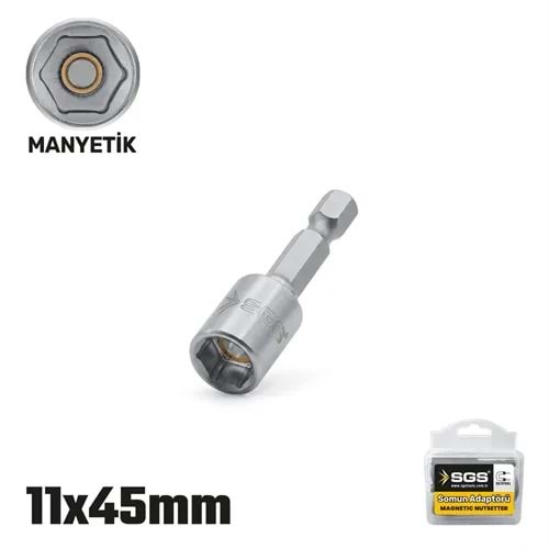 SGS2478 MANYETİK SOMUN ADAPTÖRÜ 11MM*45MM