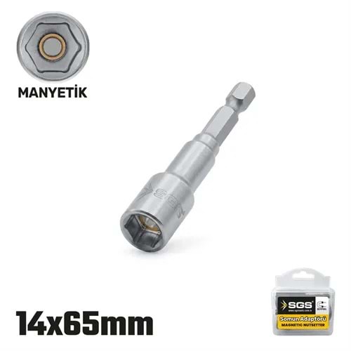 SGS2490 MANYETİK SOMUN ADAPTÖRÜ 14MM*65MM