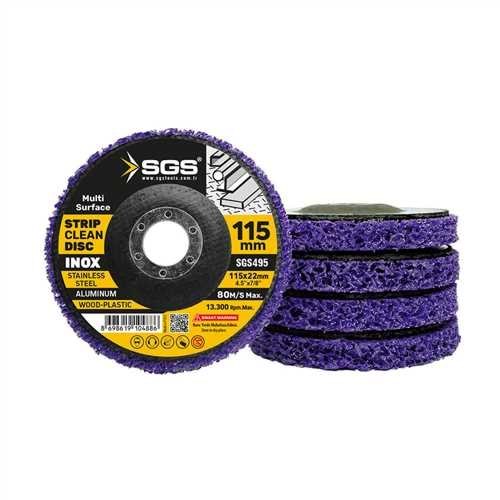 SGS495 PARLATMA DİSKİ ÇOK AMAÇLI / MOR (115 MM)