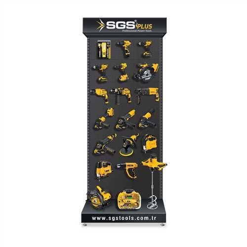 SGS5129 PROFESYONEL ELEKTRİKLİ EL ALETLERİ STANDI SETİ