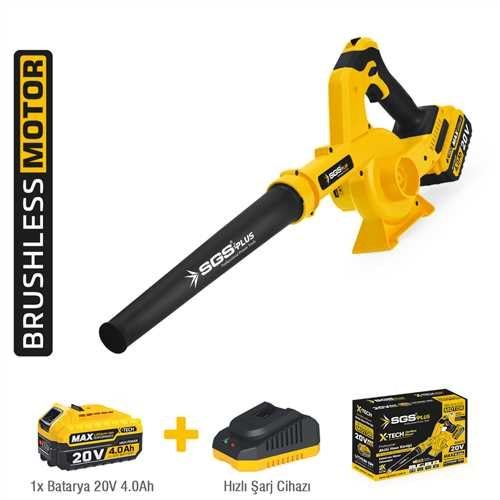 SGS5570 AKÜLÜ HAVA KÖRÜĞÜ 20 V 1*4.0 AH (KÖMÜRSÜZ MOTOR)