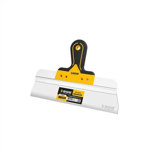 SGS637 EĞRİ SAPLI ISPATULA 30 CM (PASLANMAZ ÇELİK)