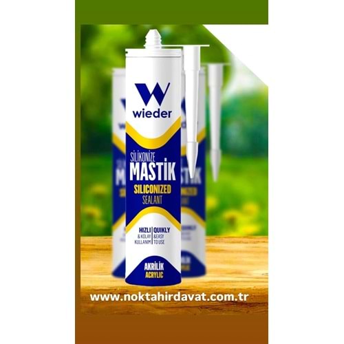 WİEDER MASTİK 450 GR (BEYAZ)