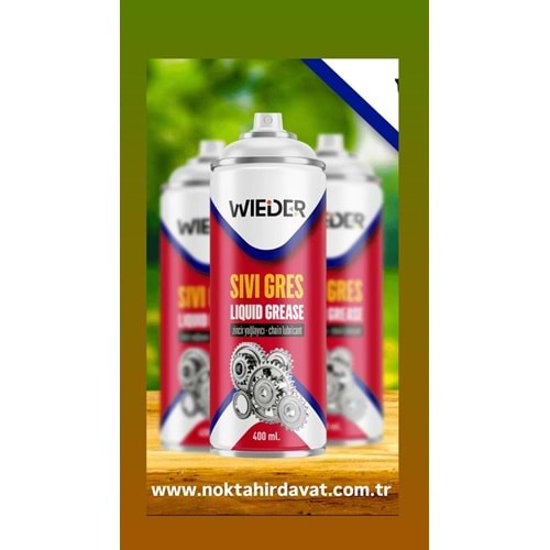 WİEDER SIVI GRES 400 ML