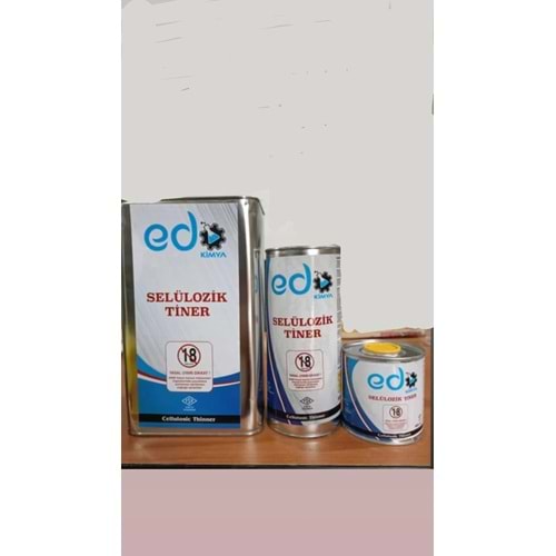 SELÜLOZİK TİNER 1/1 - 800 ML EDO