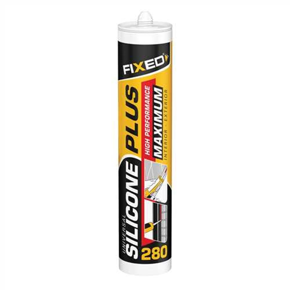 F-280B FIXED GENEL AMAÇLI SİLİKON BEYAZ (280 GR)