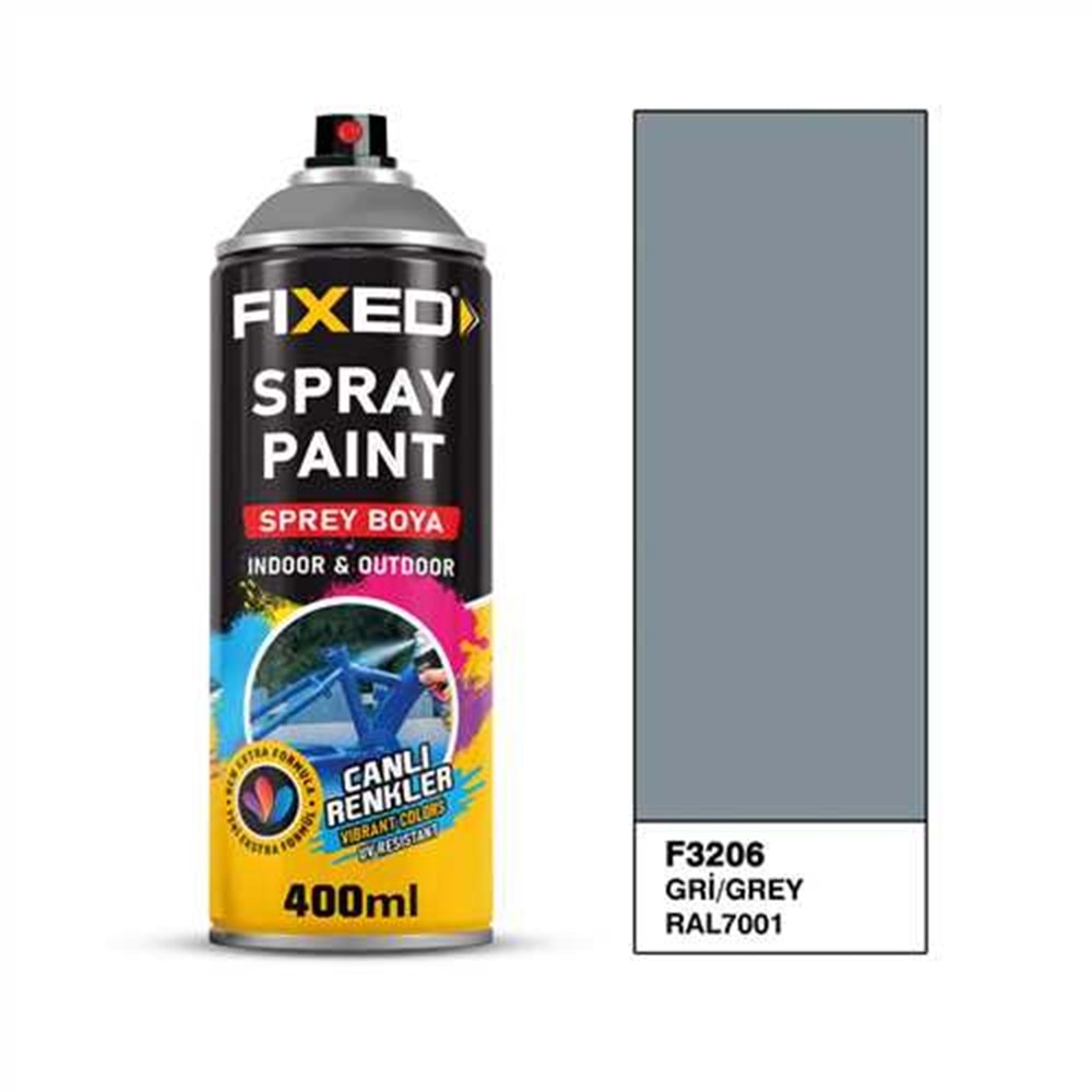 F3206 SPREY BOYA AKRİLİK - GRİ 320 GR 400 ML