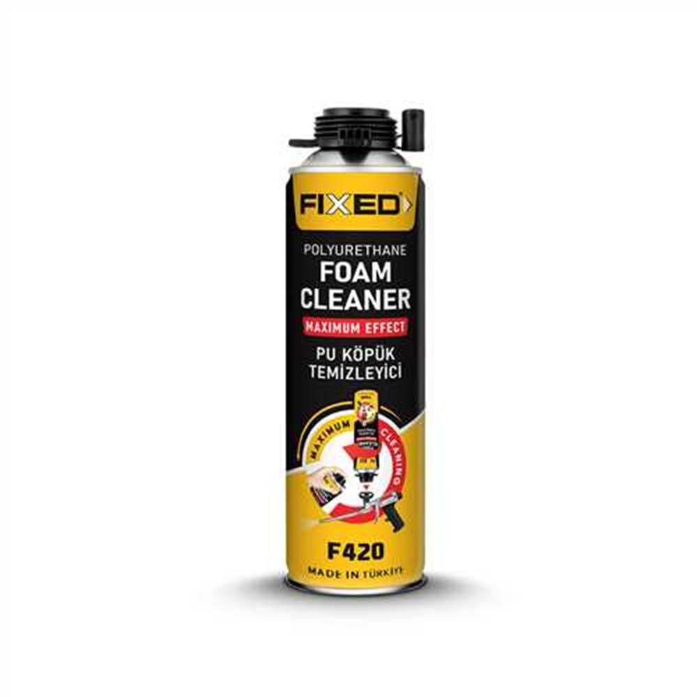 F420 FIXED POLİÜRETAN KÖPÜK TEMİZLEYİCİ 420 GR