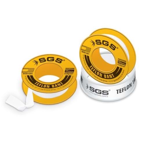SGS1201 TEFLON BANT PROFESYONEL 12 MM*10 M *0,35 GR