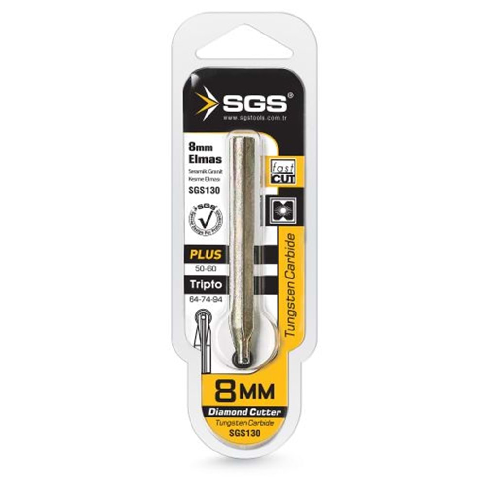 SGS130 SERAMİK & GRANİT KESME ELMASI 8 MM