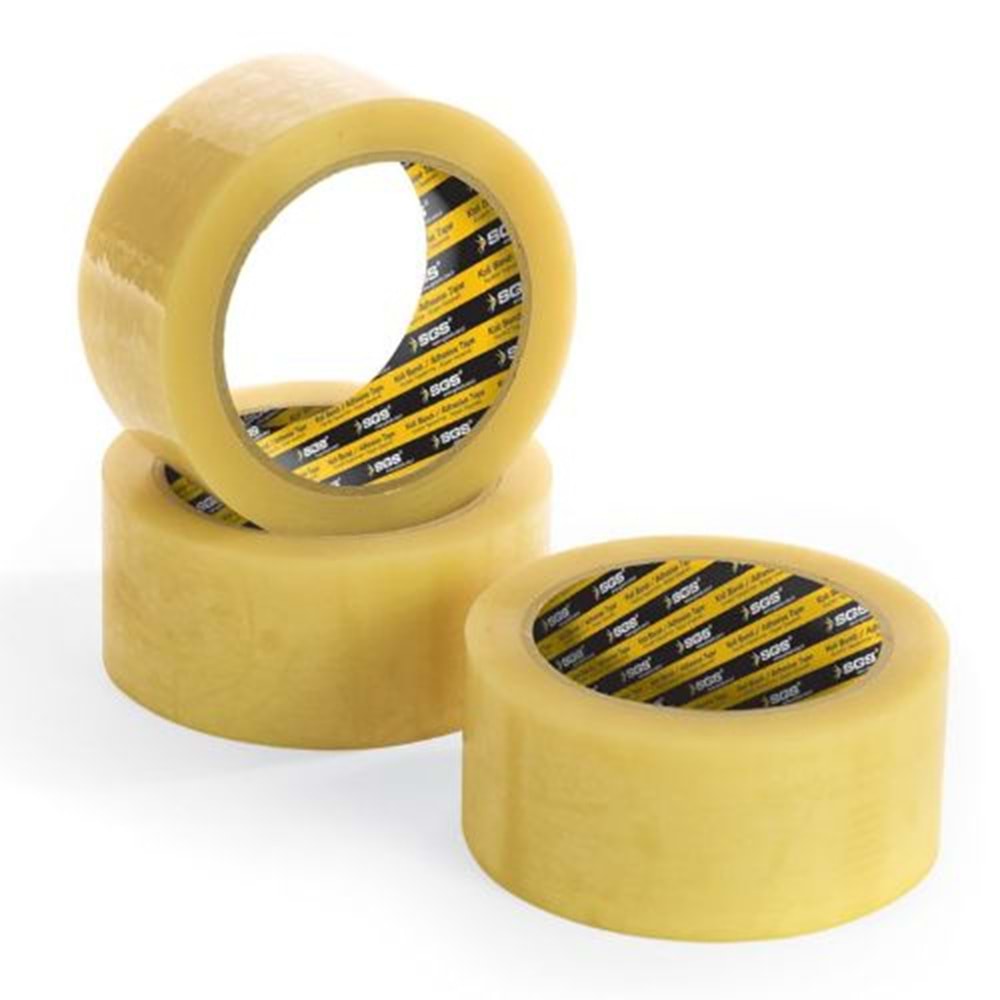 SGS2515 KOLİ BANDI ŞEFFAF 45mm x 100 metre