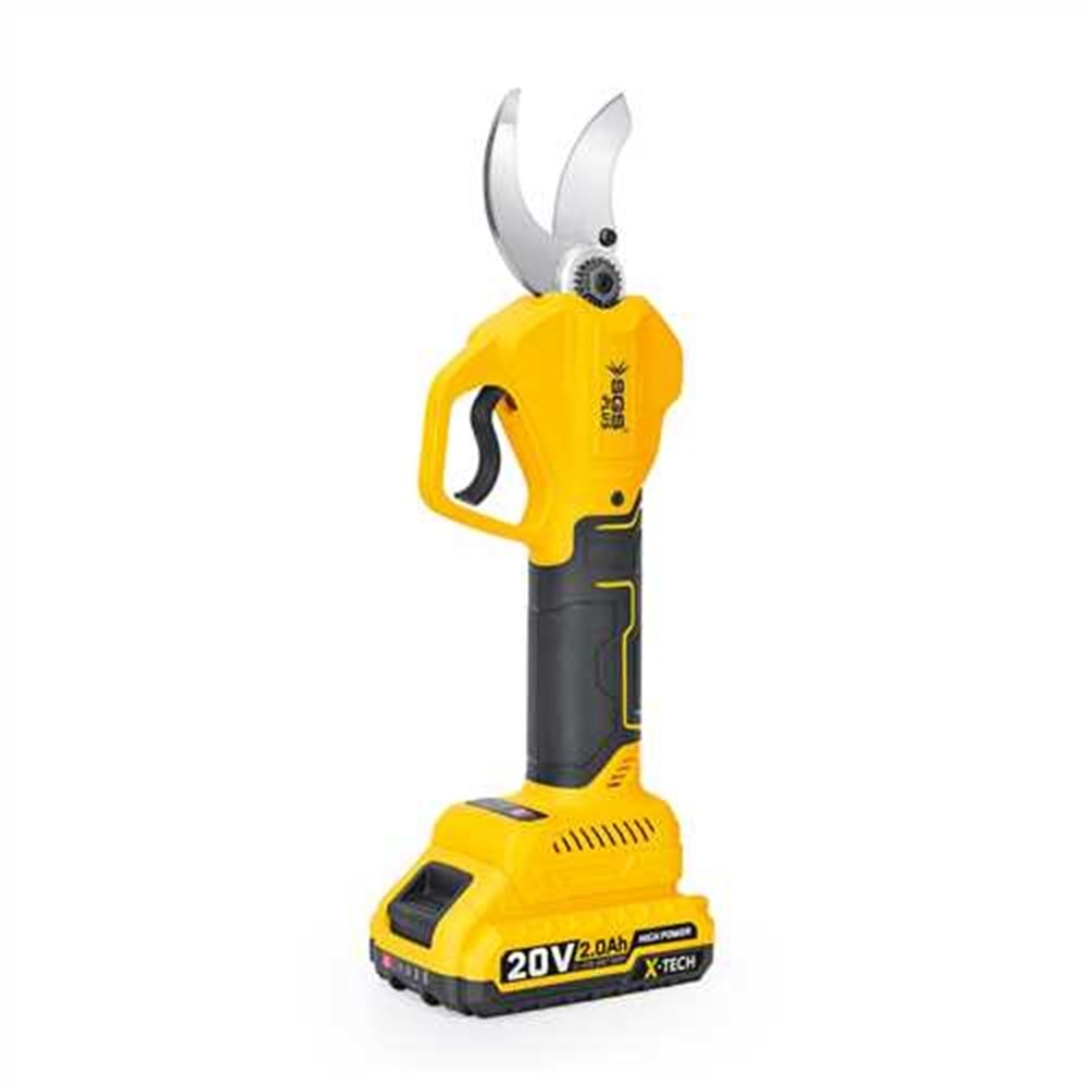 SGS5555 AKÜLÜ BUDAMA MAKASI 20V (KÖMÜRSÜZ MOTOR)