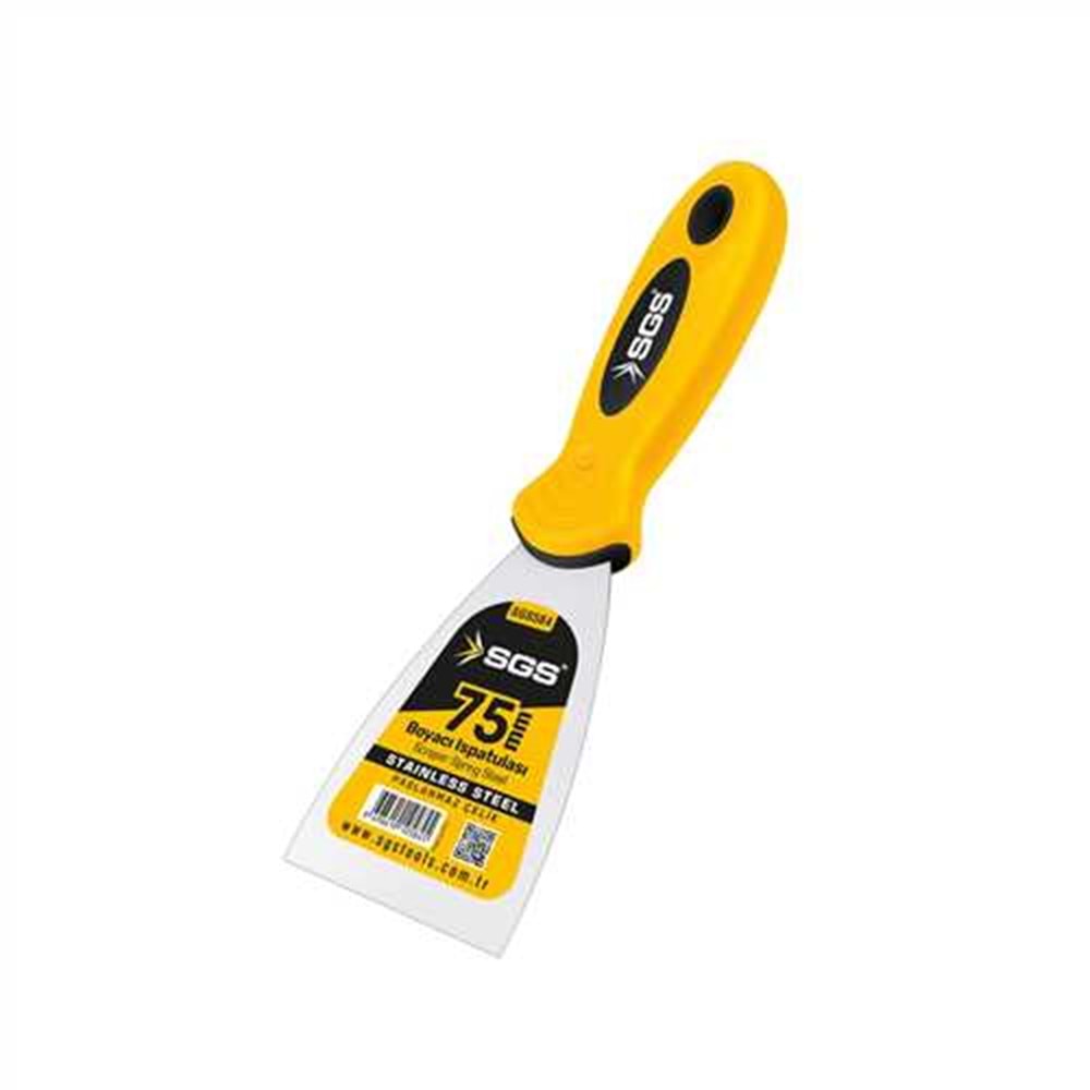 SGS584 ISPATULA 75 MM PASLANMAZ ÇELİK (SOFT SERİES)
