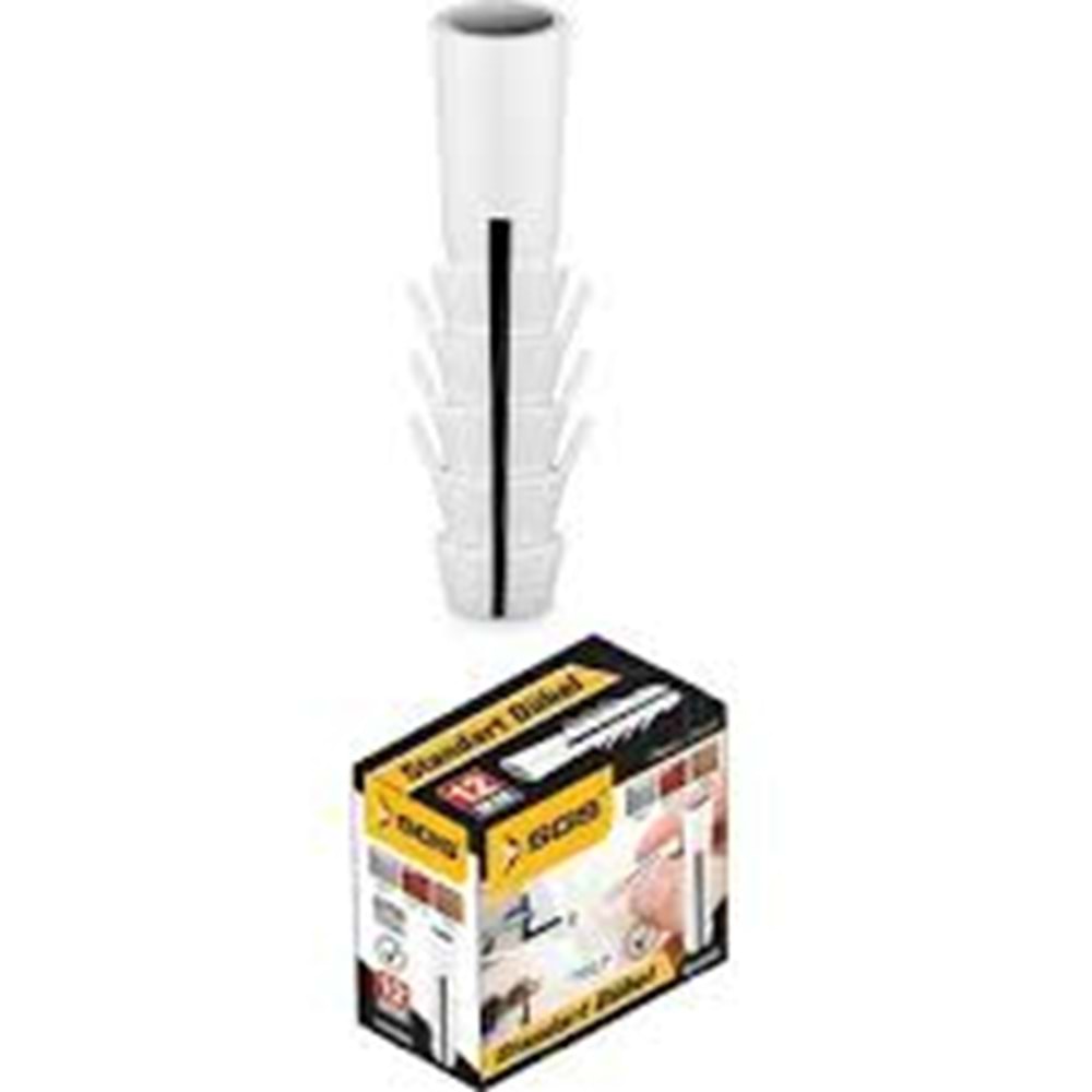 SGS6100 STANDART PLASTİK DÜBEL 6 MM
