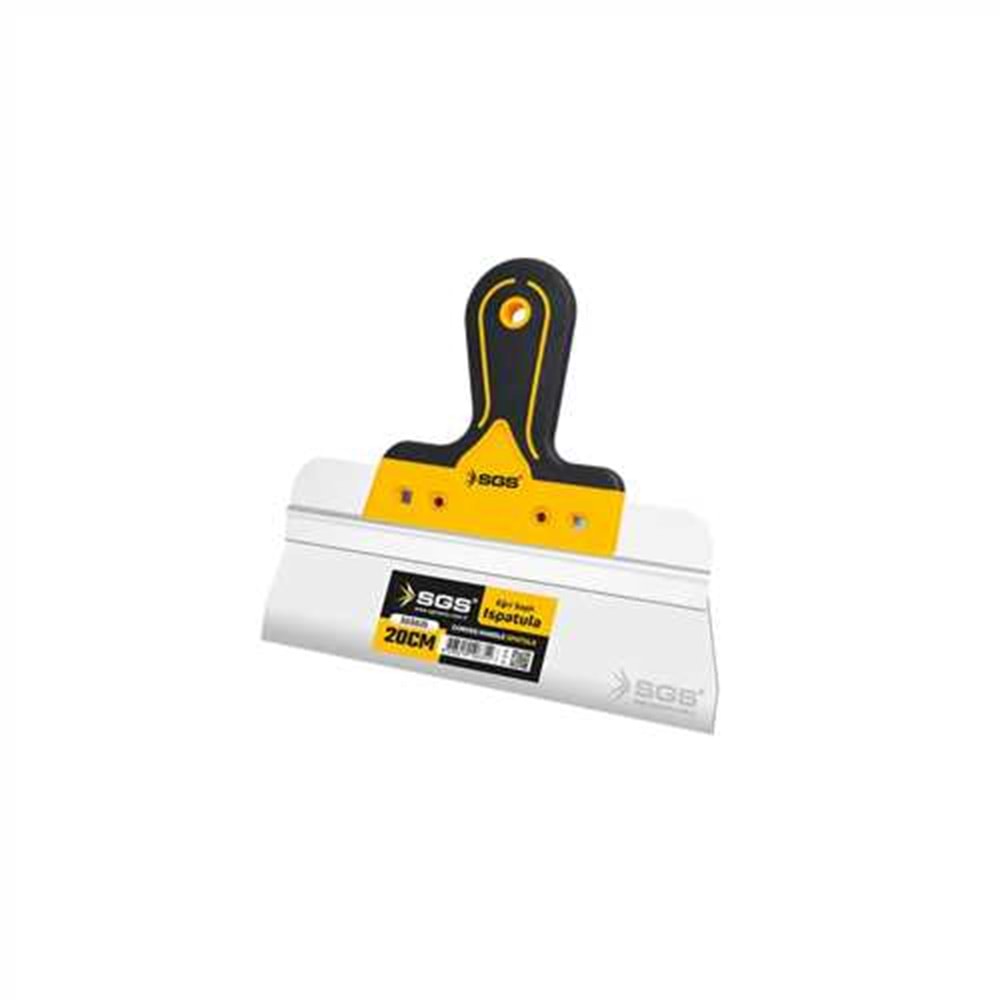 SGS635 EĞRİ SAPLI ISPATULA 20 CM (PASLANMAZ ÇELİK)