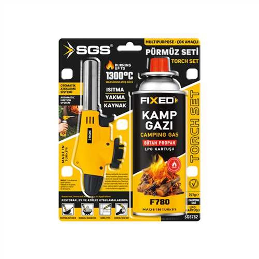 SGS782 KAMP PÜRMÜZ SETİ