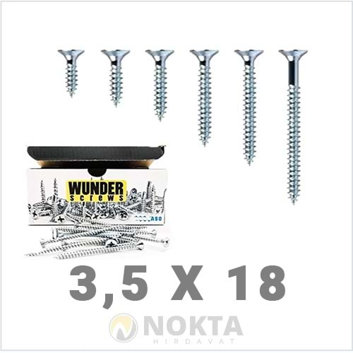 3.5*18 SUNTA VİDASI (1000 ADET)